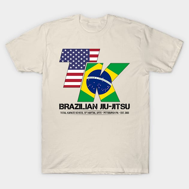 Total Karate Brazilian Jiu-Jitsu 2016 T-Shirt by GrapplersWanted